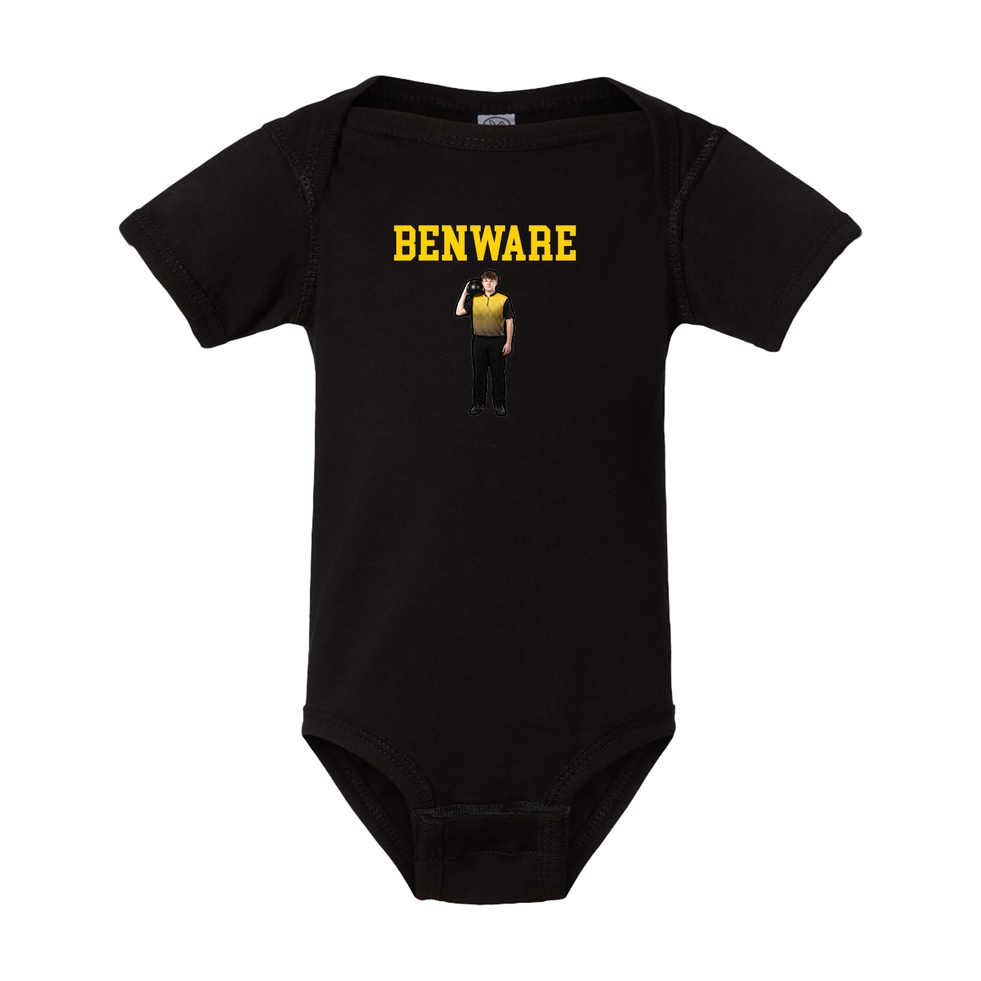 Baby Onesie — Shirsey in Black
