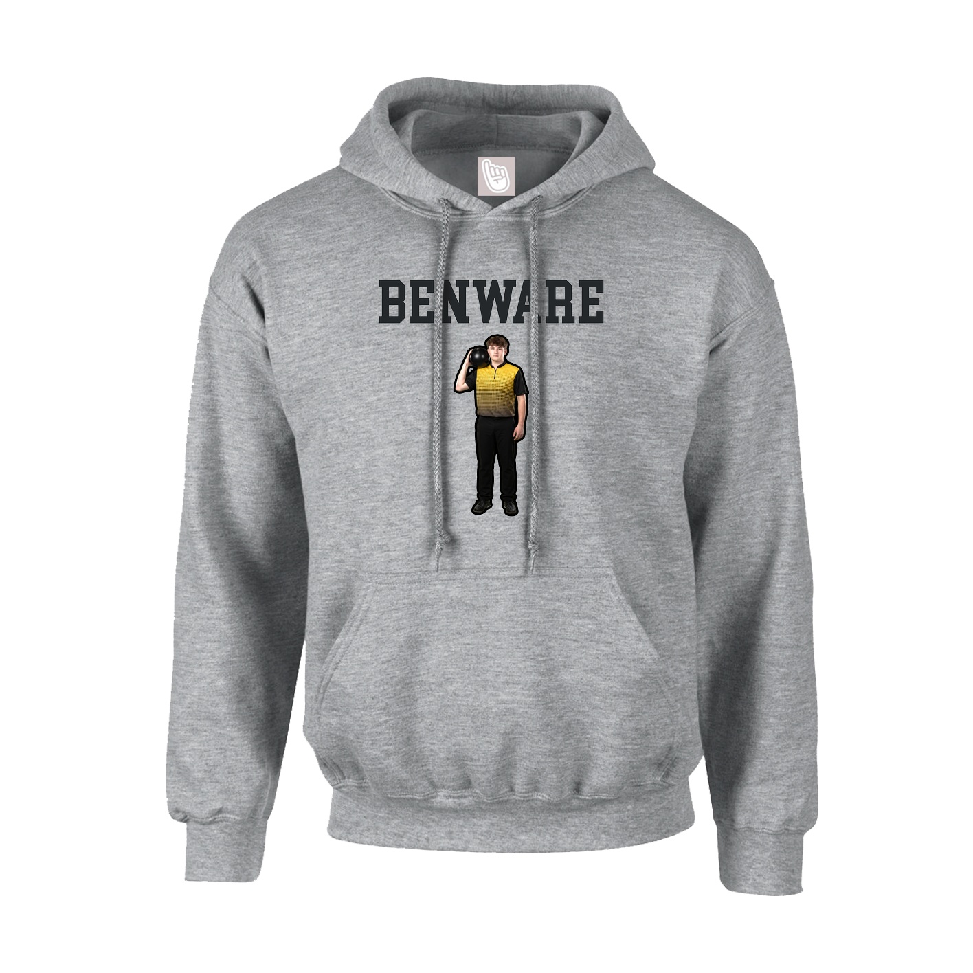Hoodie — Shirsey in Grey
