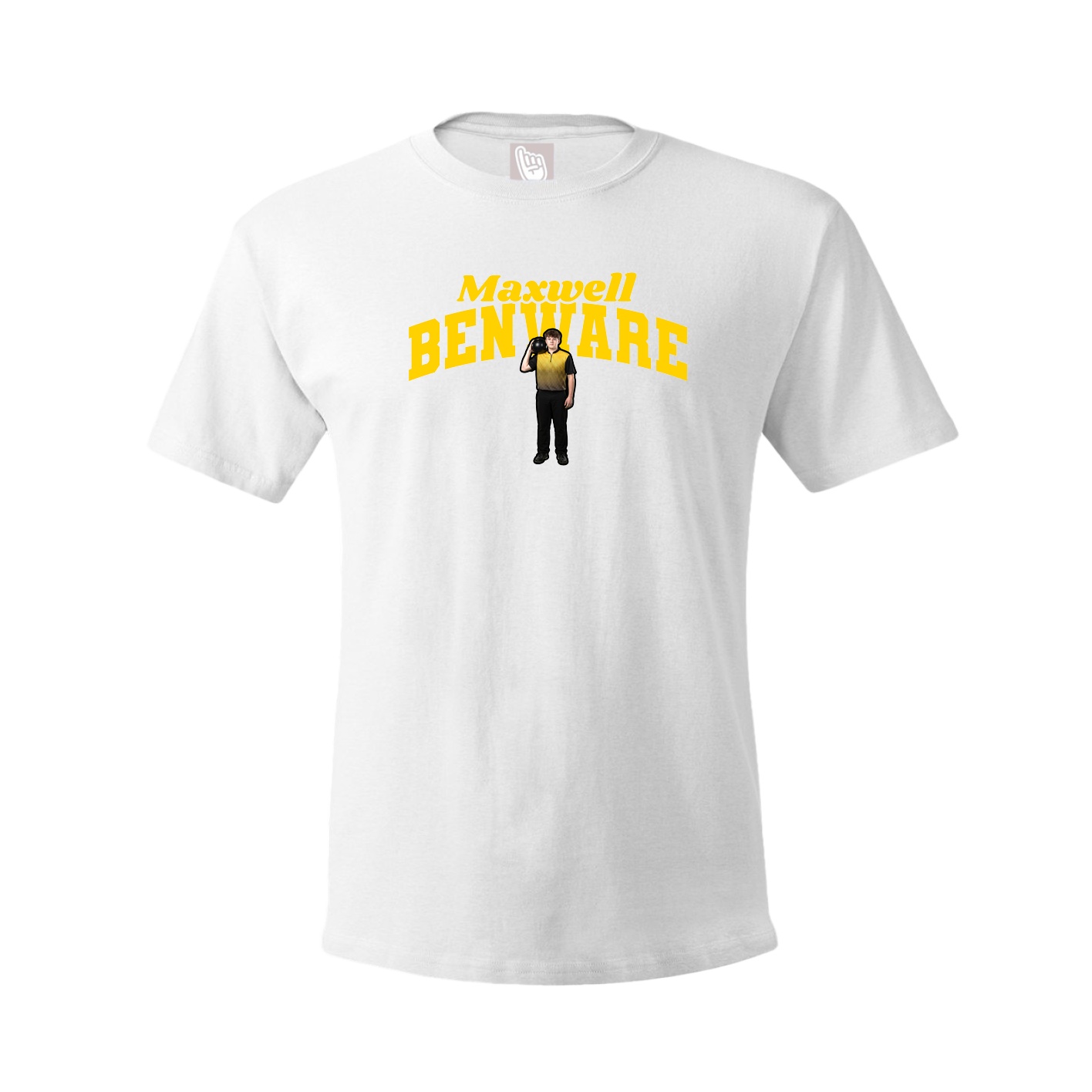 Tee — Signature Arch in White