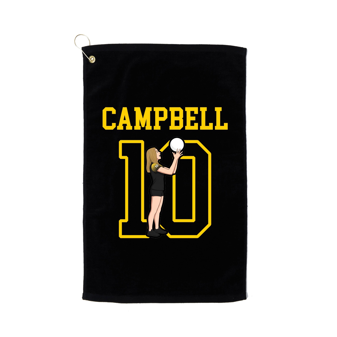 Golf Towel — Shirsey in Black