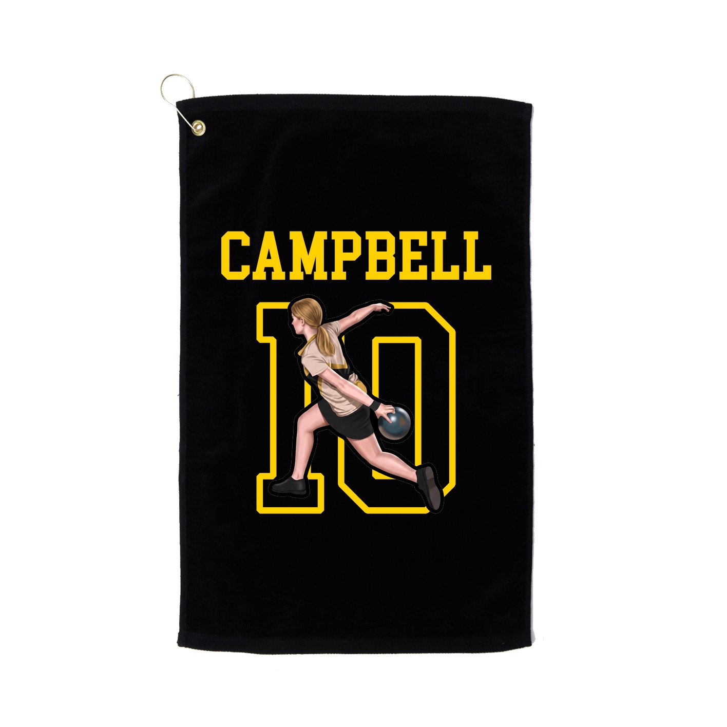 Golf Towel — Shirsey in Black
