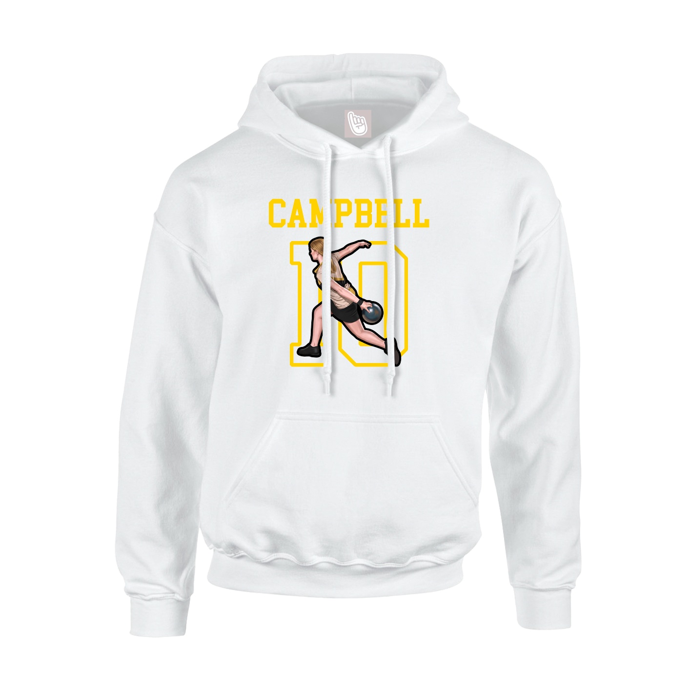 Youth Hoodie — Shirsey in White