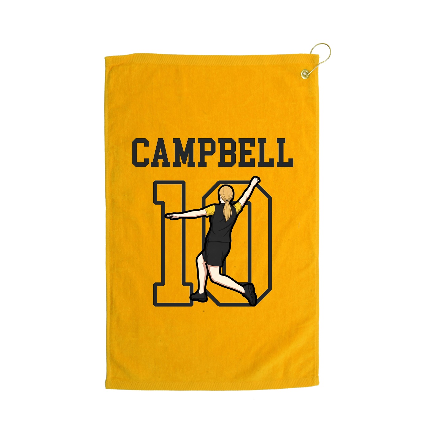 Golf Towel — Shirsey in Gold