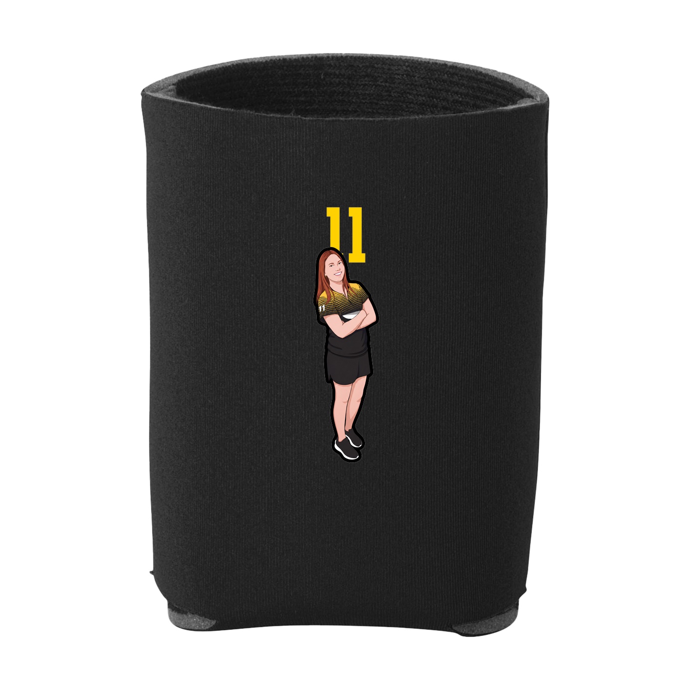 Can Holder — Number Top in Black