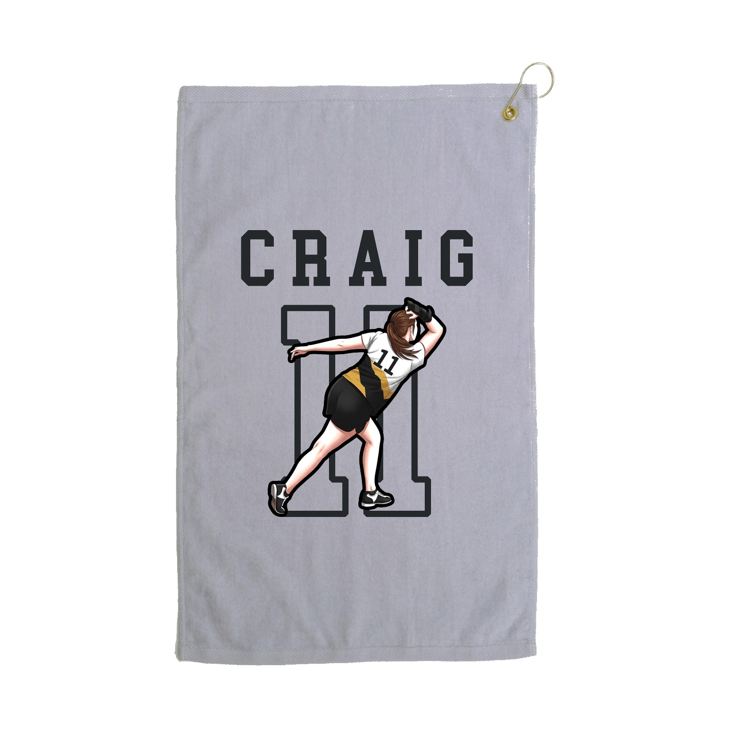 Golf Towel — Shirsey in Grey