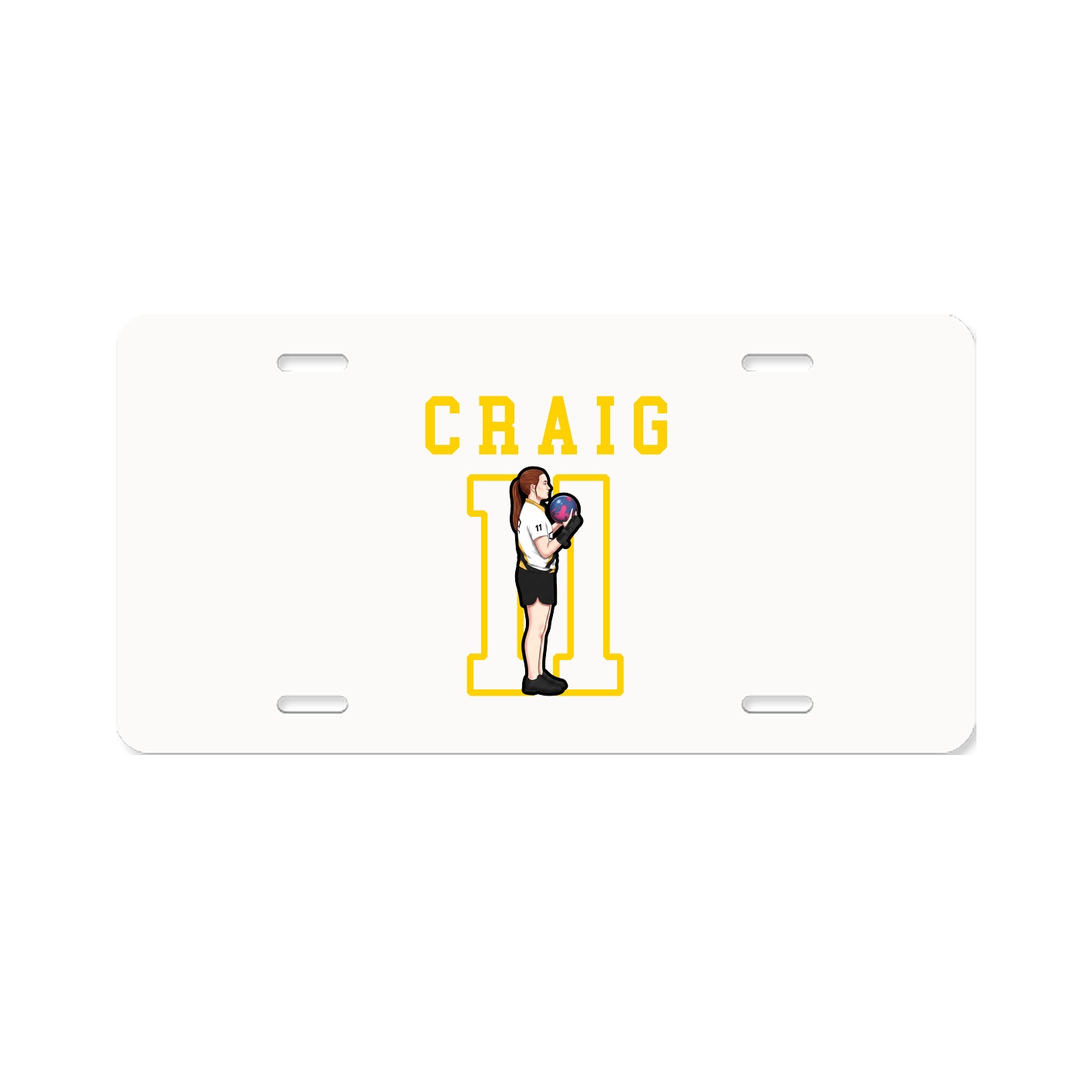 License Plate — Shirsey in Classic