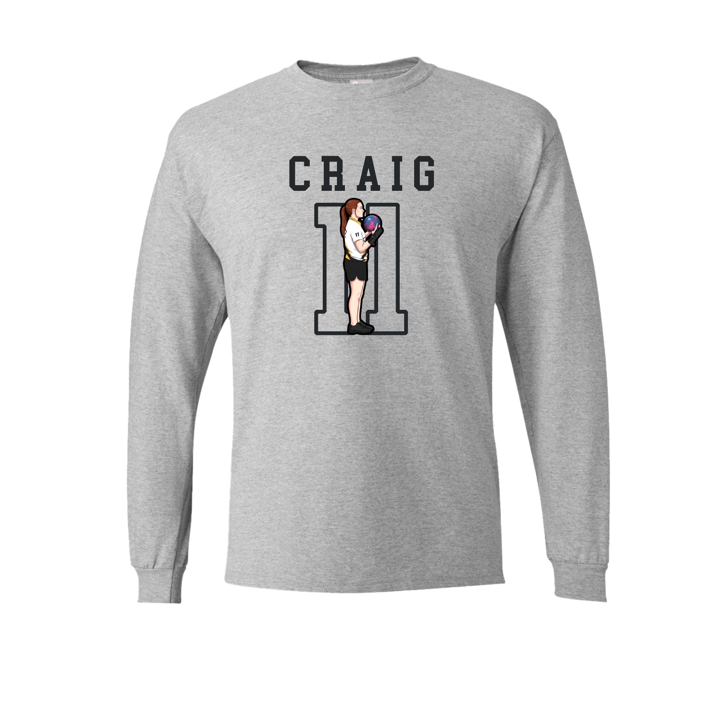 Long Sleeve Tee — Shirsey in Grey