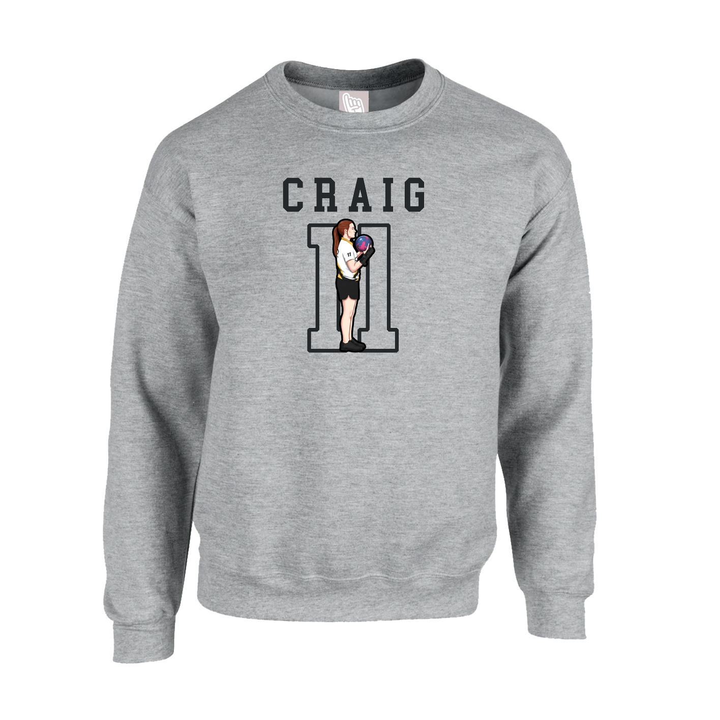 Fleece Crew — Shirsey in Grey