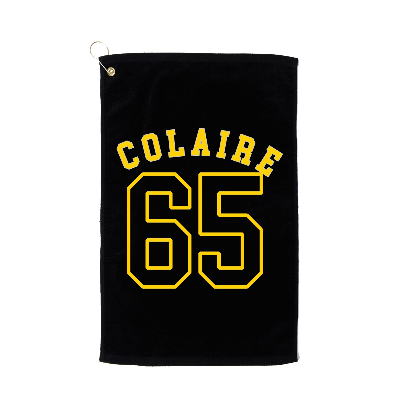 Golf Towel — Shirsey Arch in Black