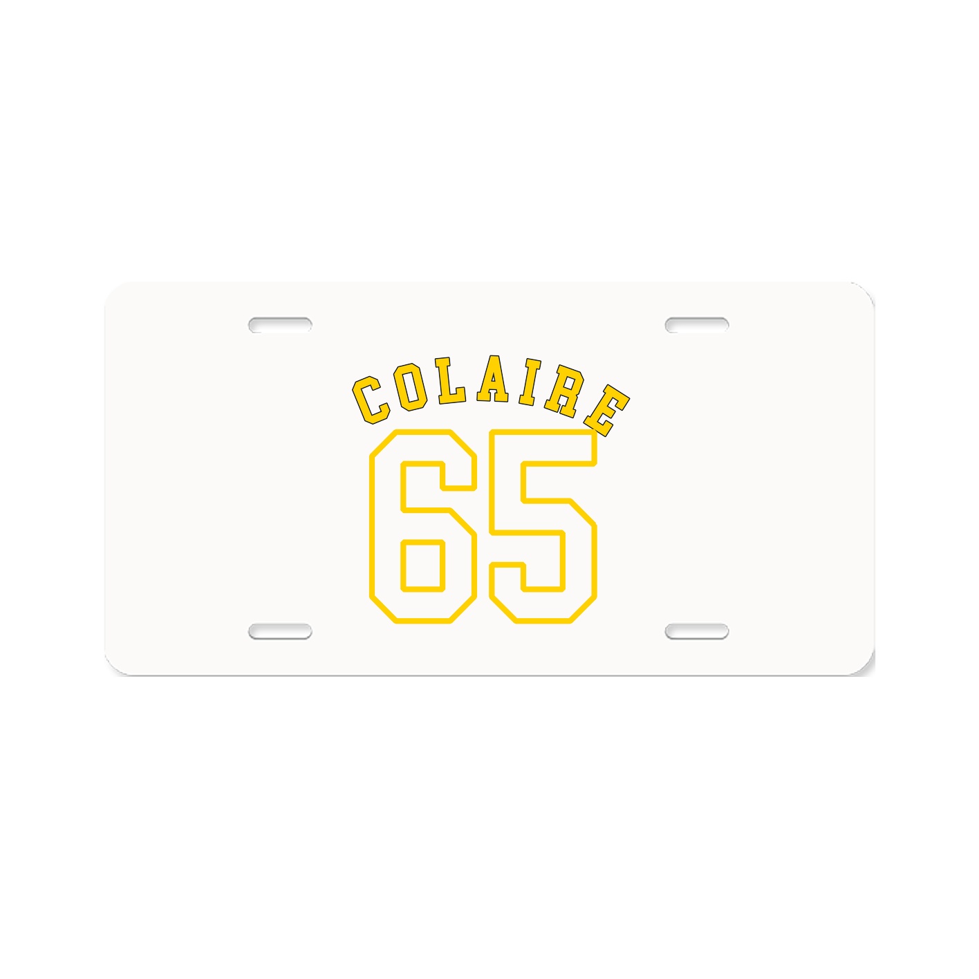 License Plate — Shirsey Arch in Classic