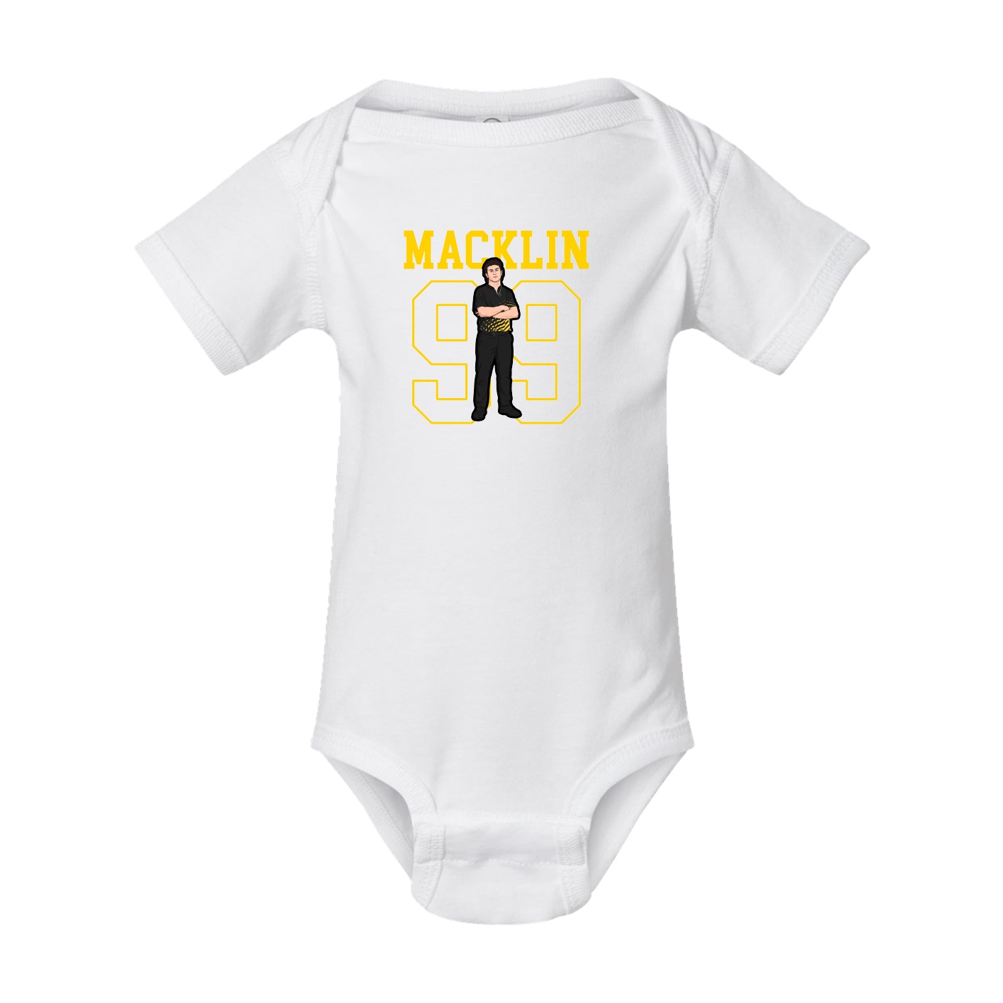 Baby Onesie — Shirsey in White