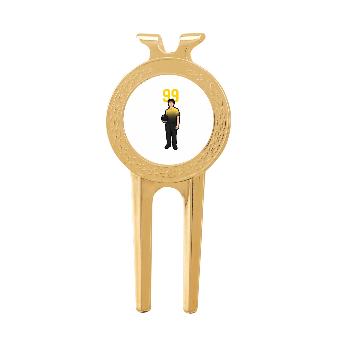 Divot Tool with Ball Marker — Number Top in Classic