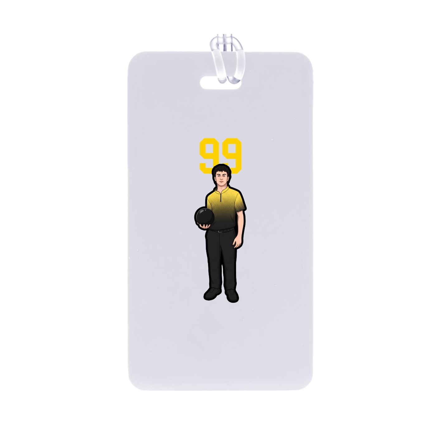 Bag Tag — Number Top in Classic