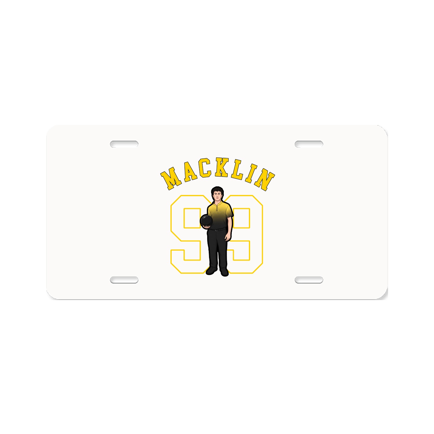 License Plate — Shirsey Arch in Classic