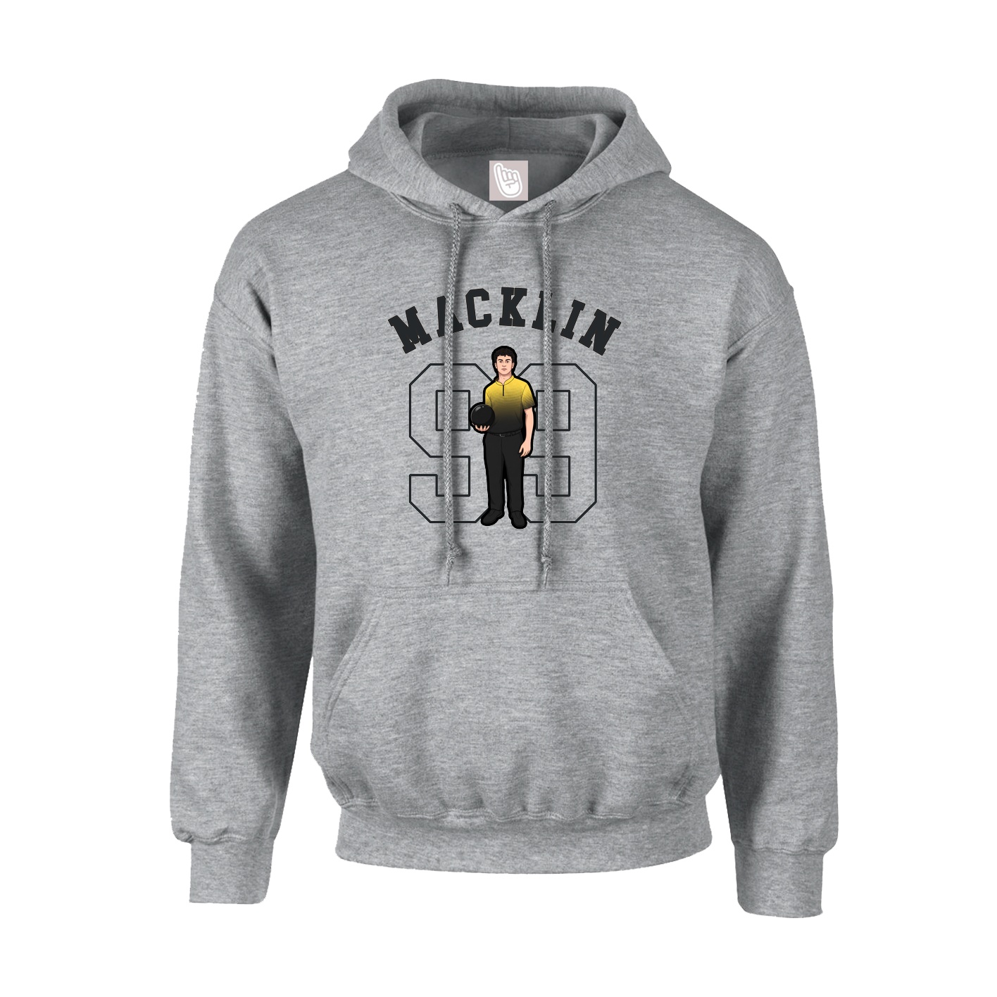 Youth Hoodie — Shirsey Arch in Grey