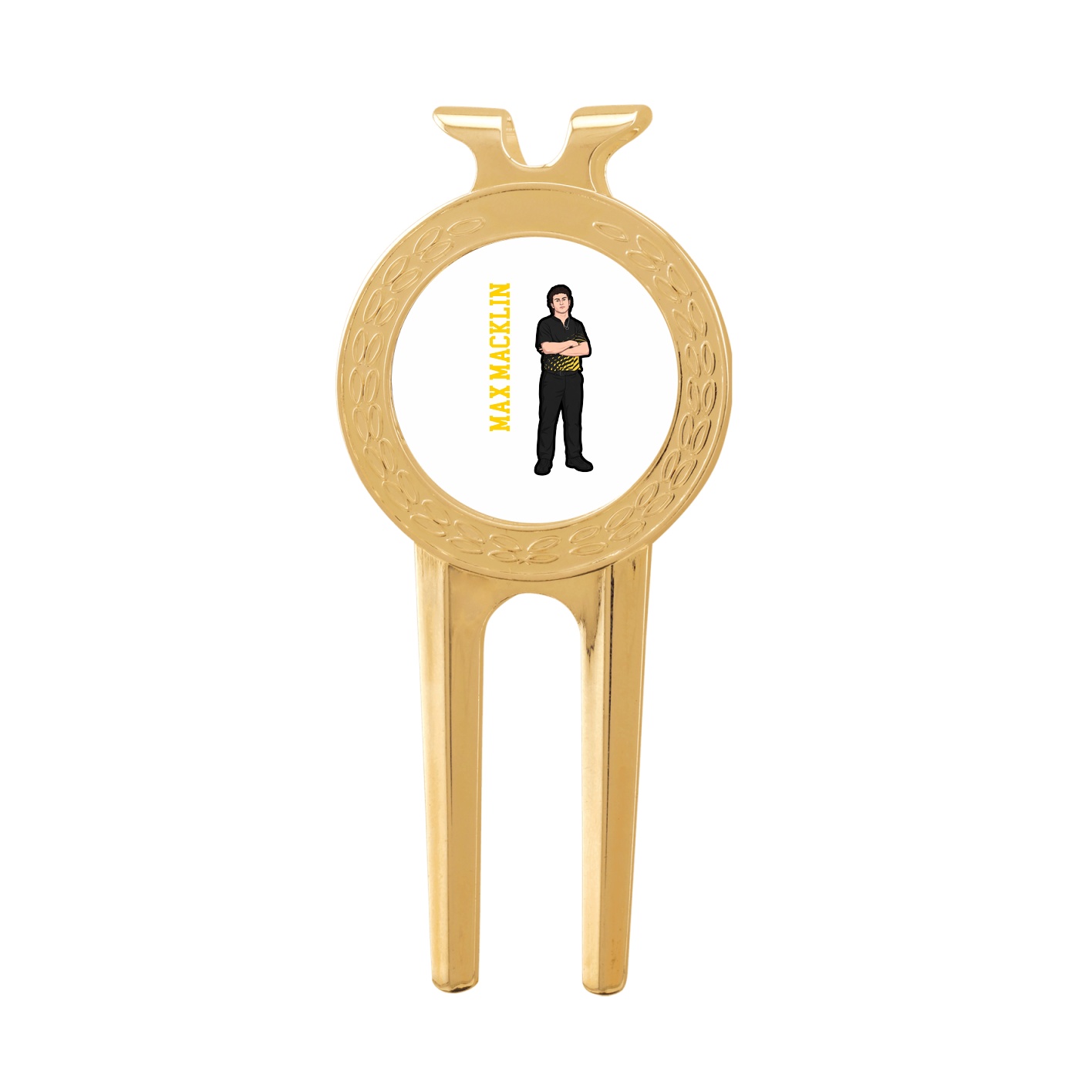 Divot Tool with Ball Marker — Name Vertical in Classic
