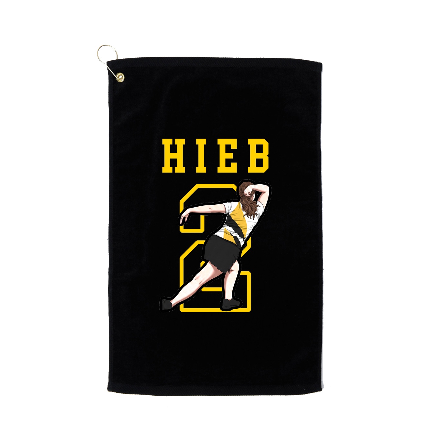 Golf Towel — Shirsey in Black