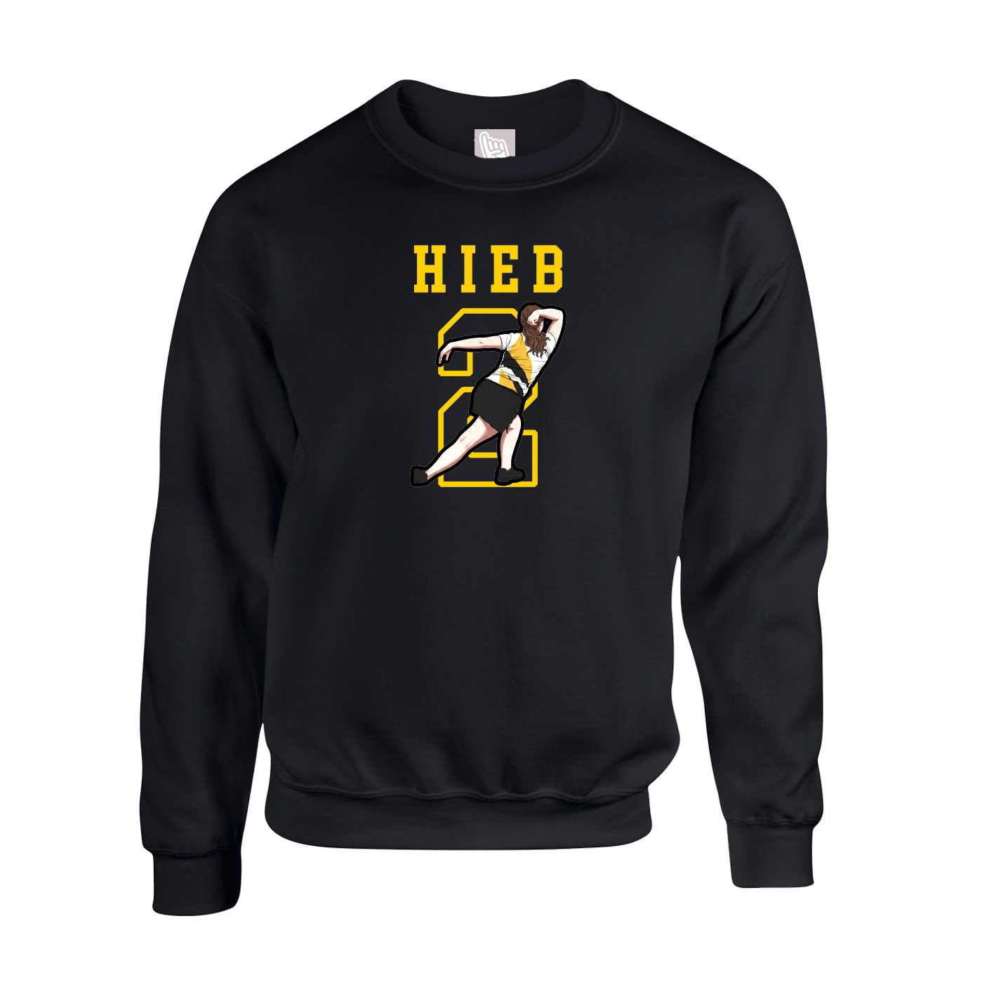 Fleece Crew — Shirsey in Black