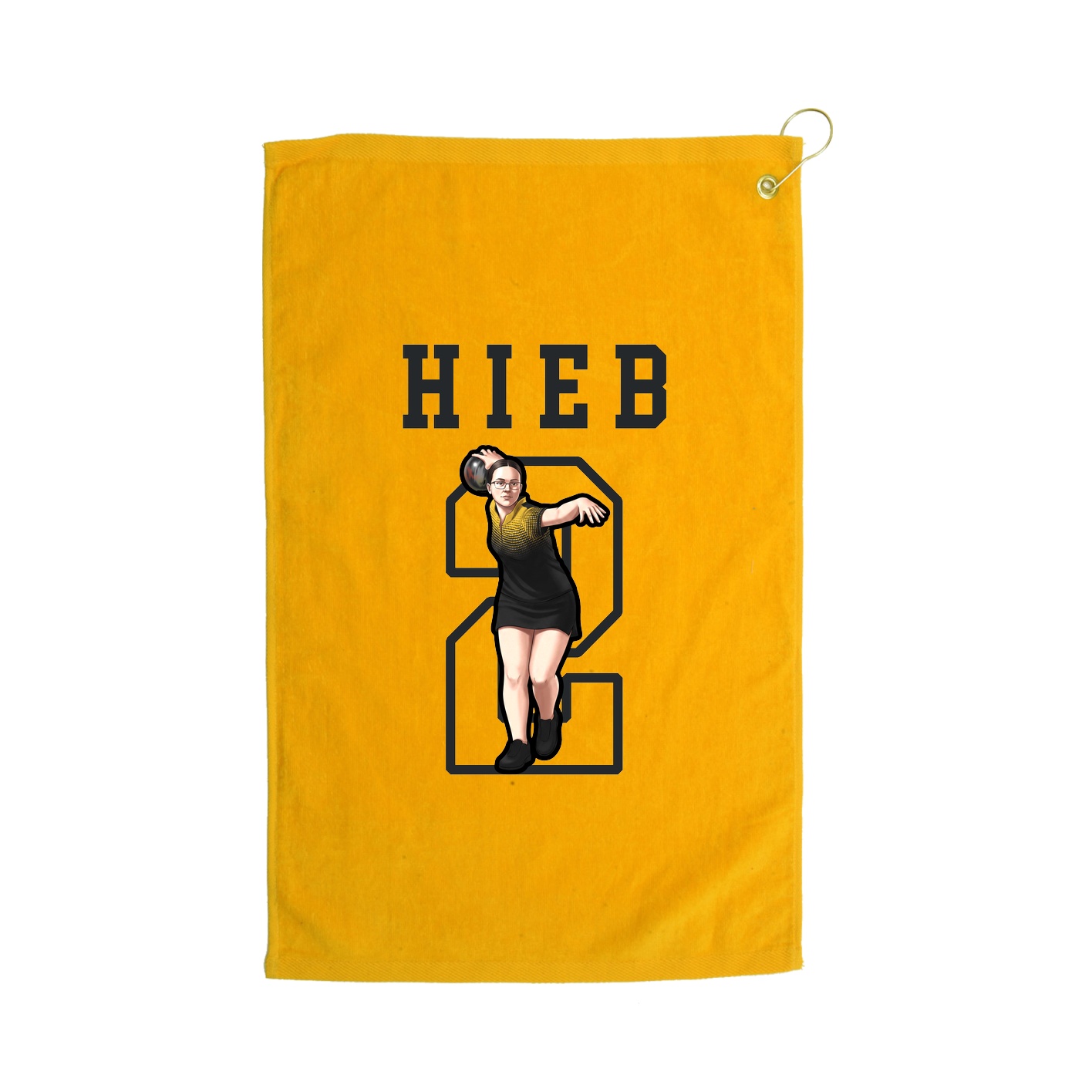 Golf Towel — Shirsey in Gold