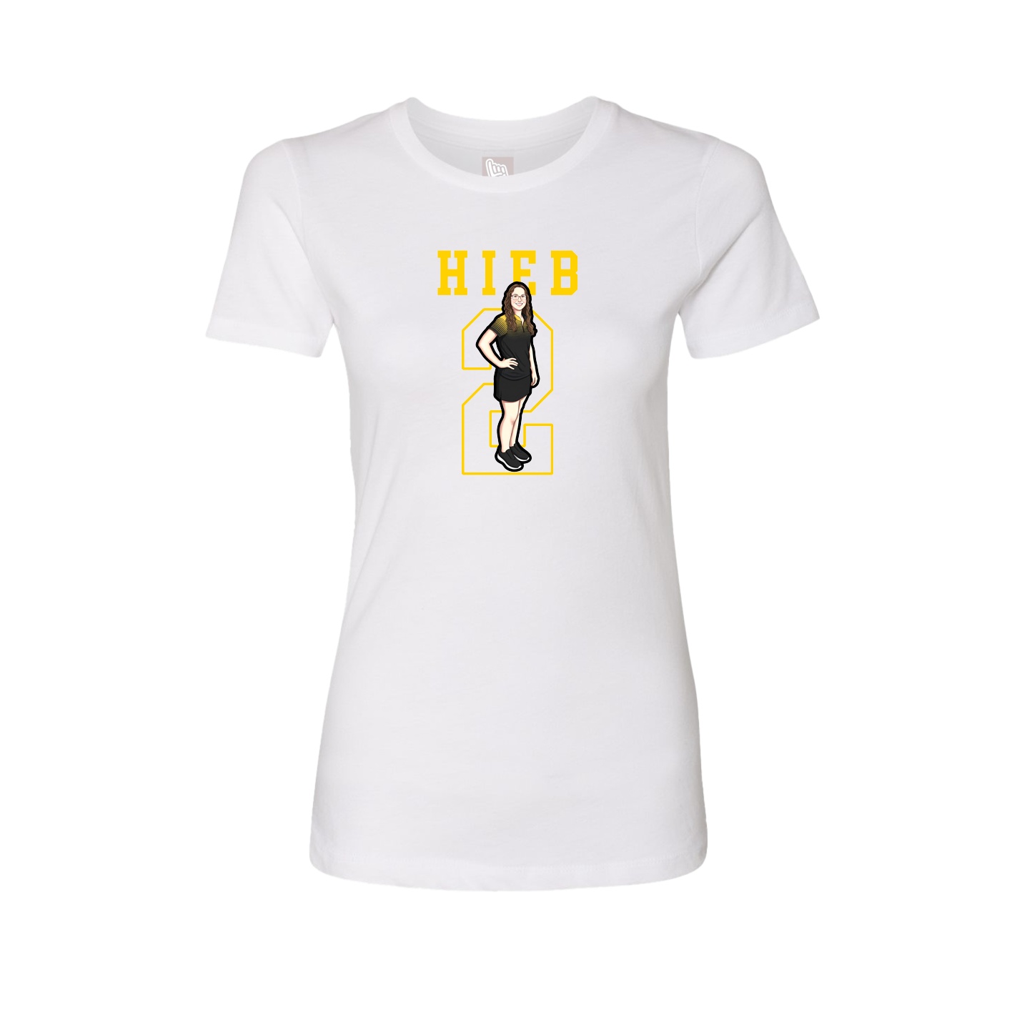 Fitted Women's Tee — Shirsey in White