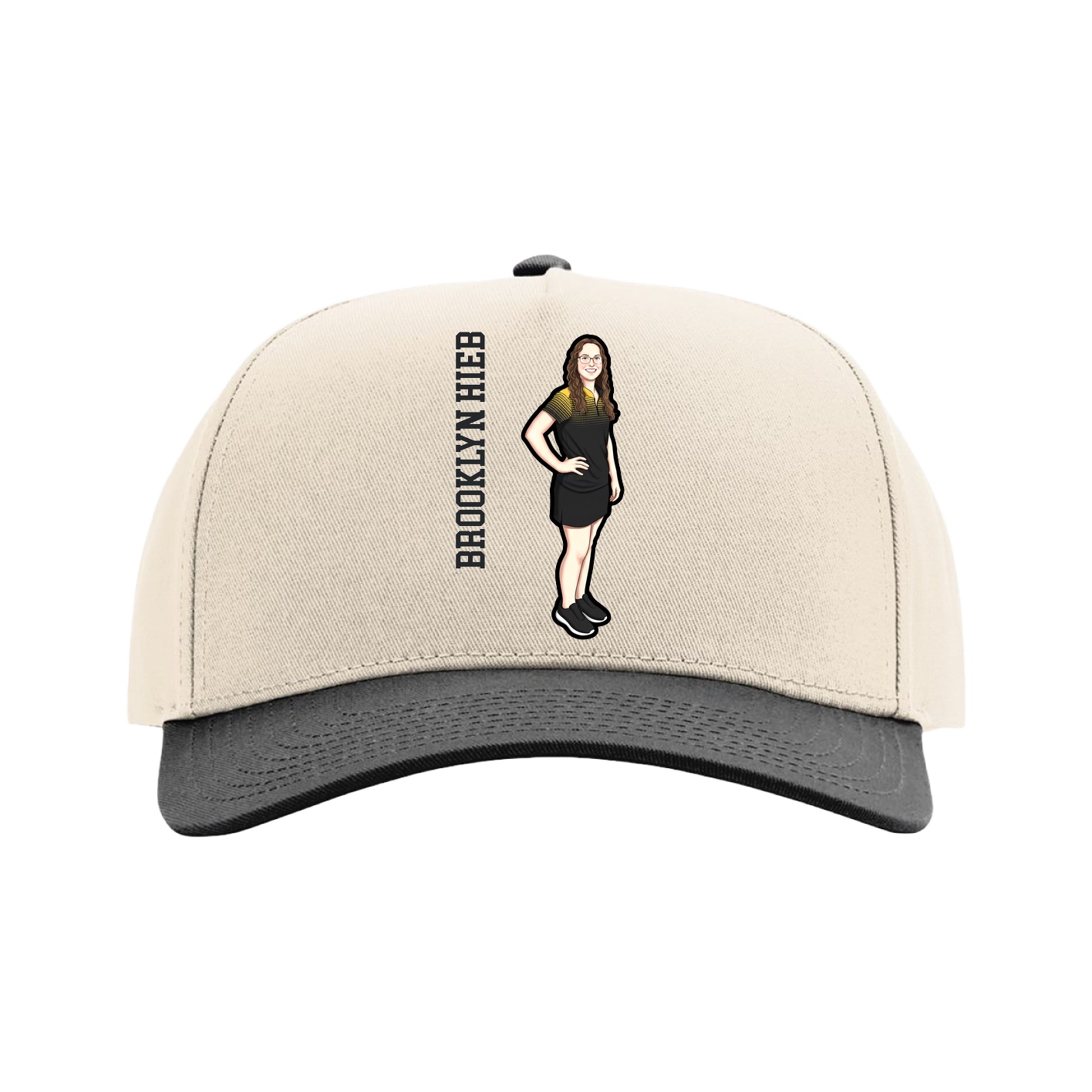 Full Fabric Five-Panel Champ Cap