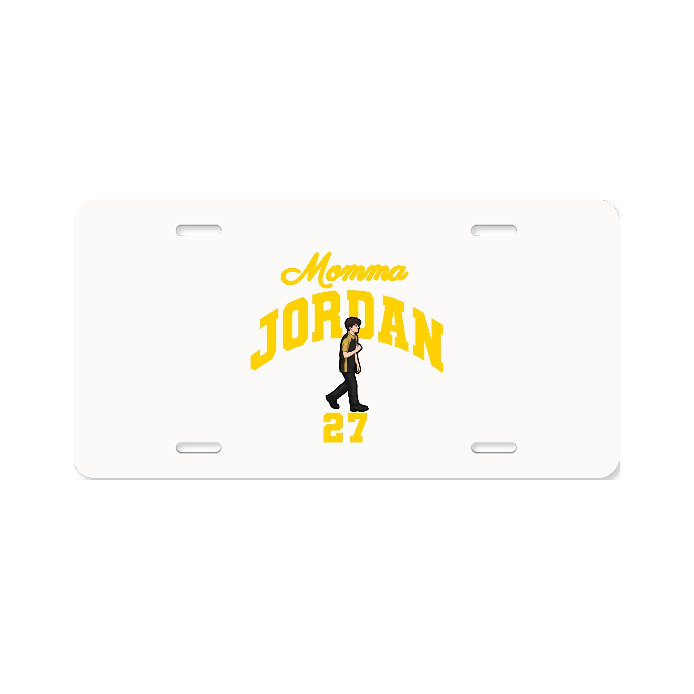 License Plate — Mothers Day Arch in Classic