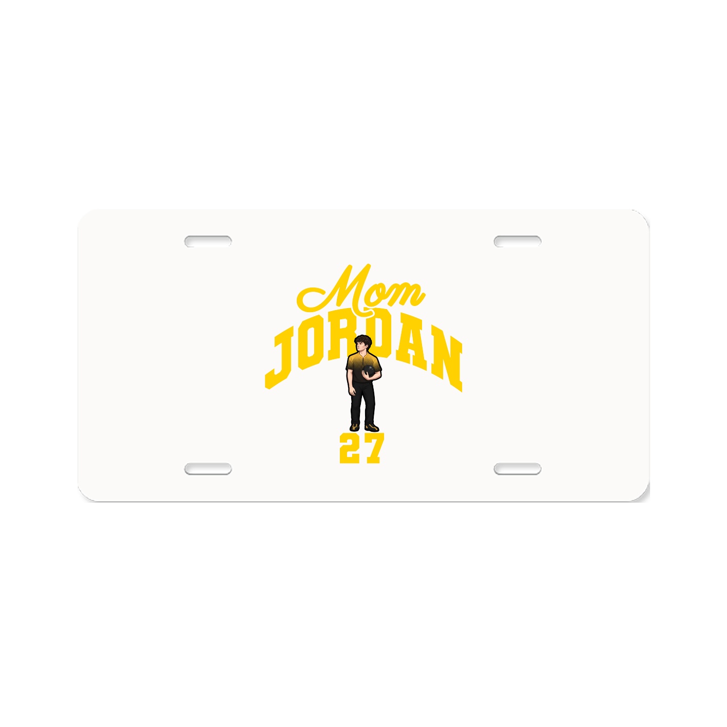 License Plate — Mothers Day Arch in Classic