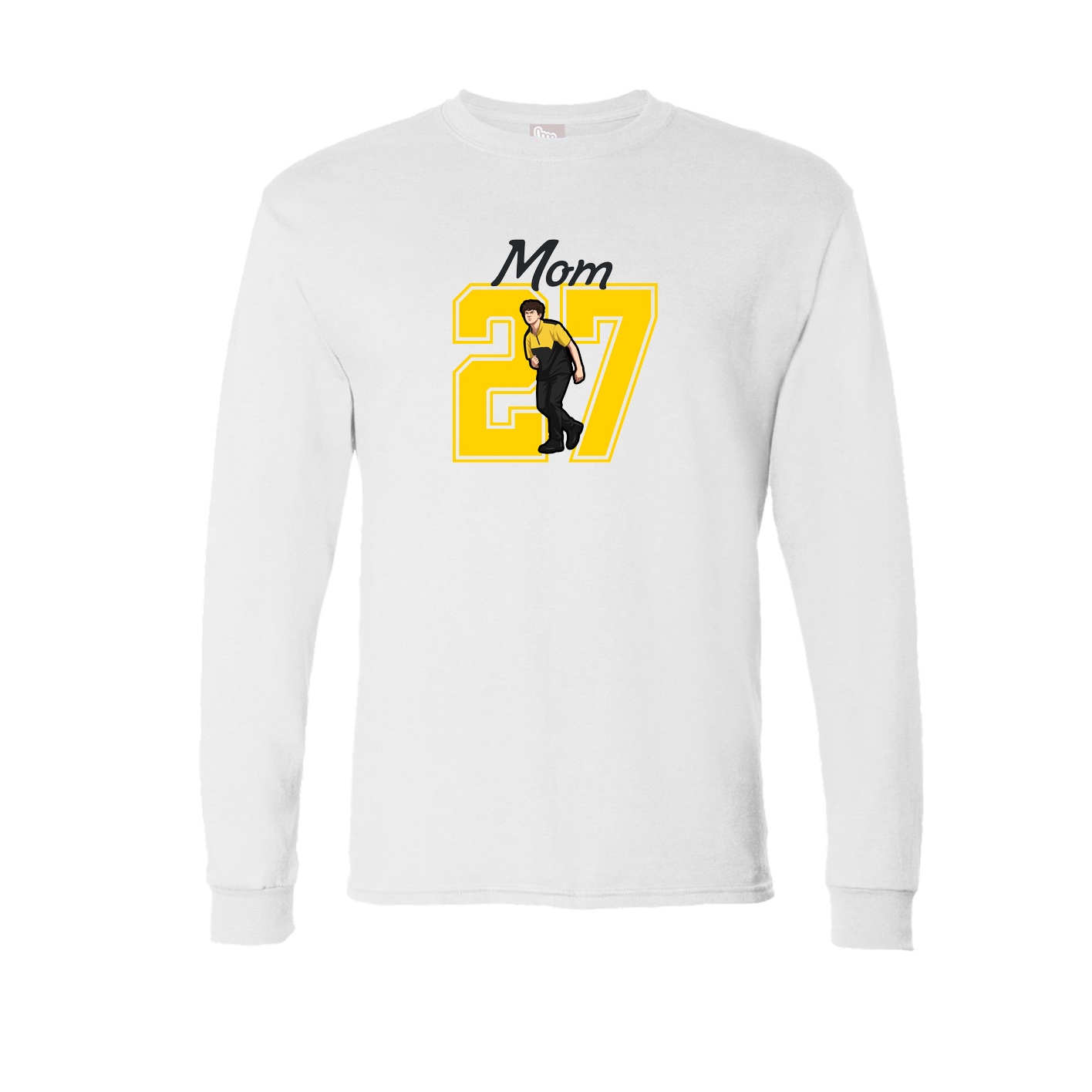 Long Sleeve Tee — Mothers Day Shirsey in White