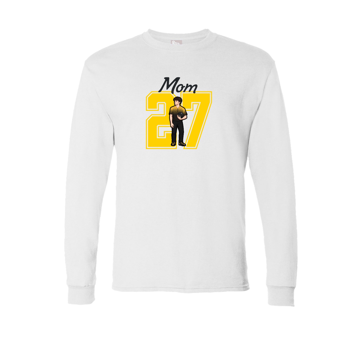 Long Sleeve Tee — Mothers Day Shirsey in White