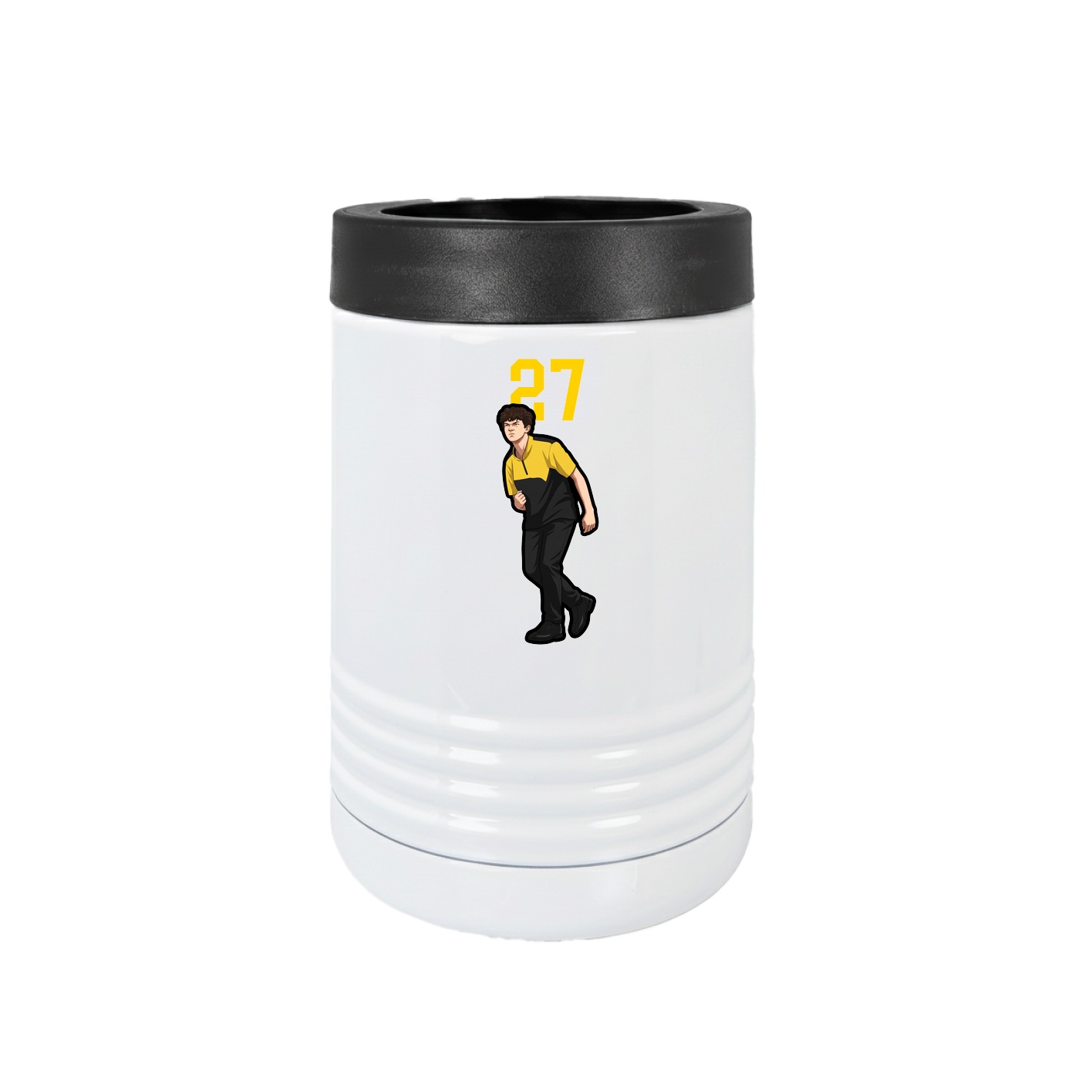 Beverage Holder — Number Top in White