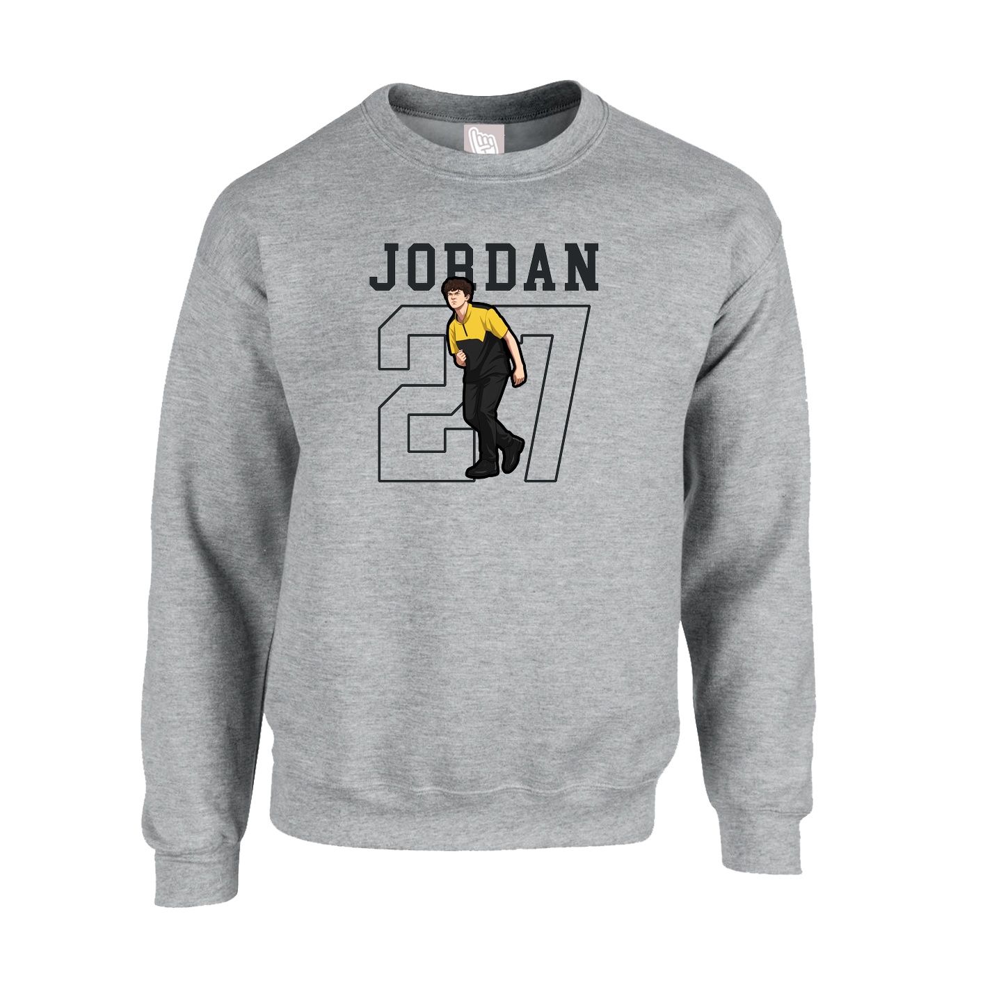 Fleece Crew — Shirsey in Grey