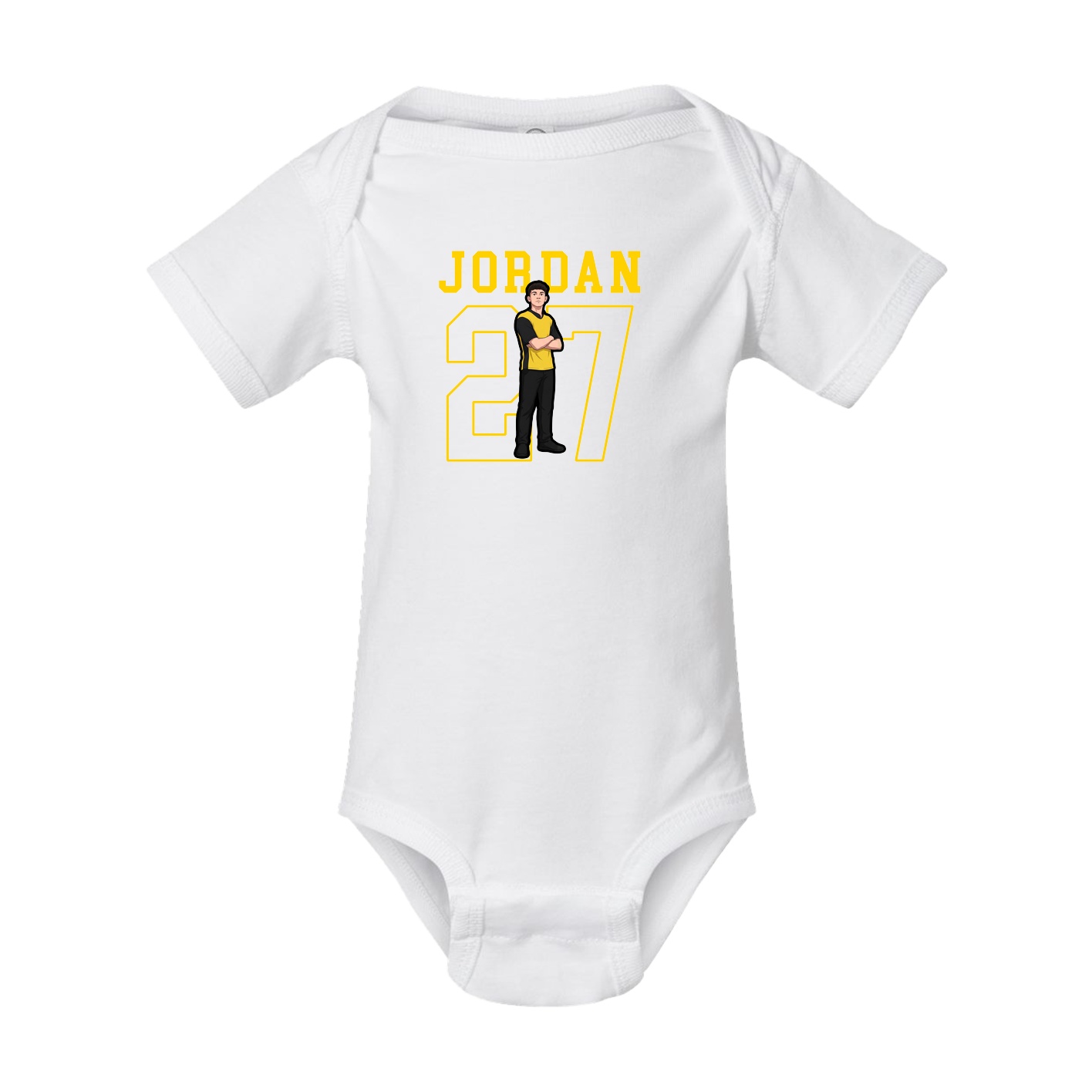 Baby Onesie — Shirsey in White