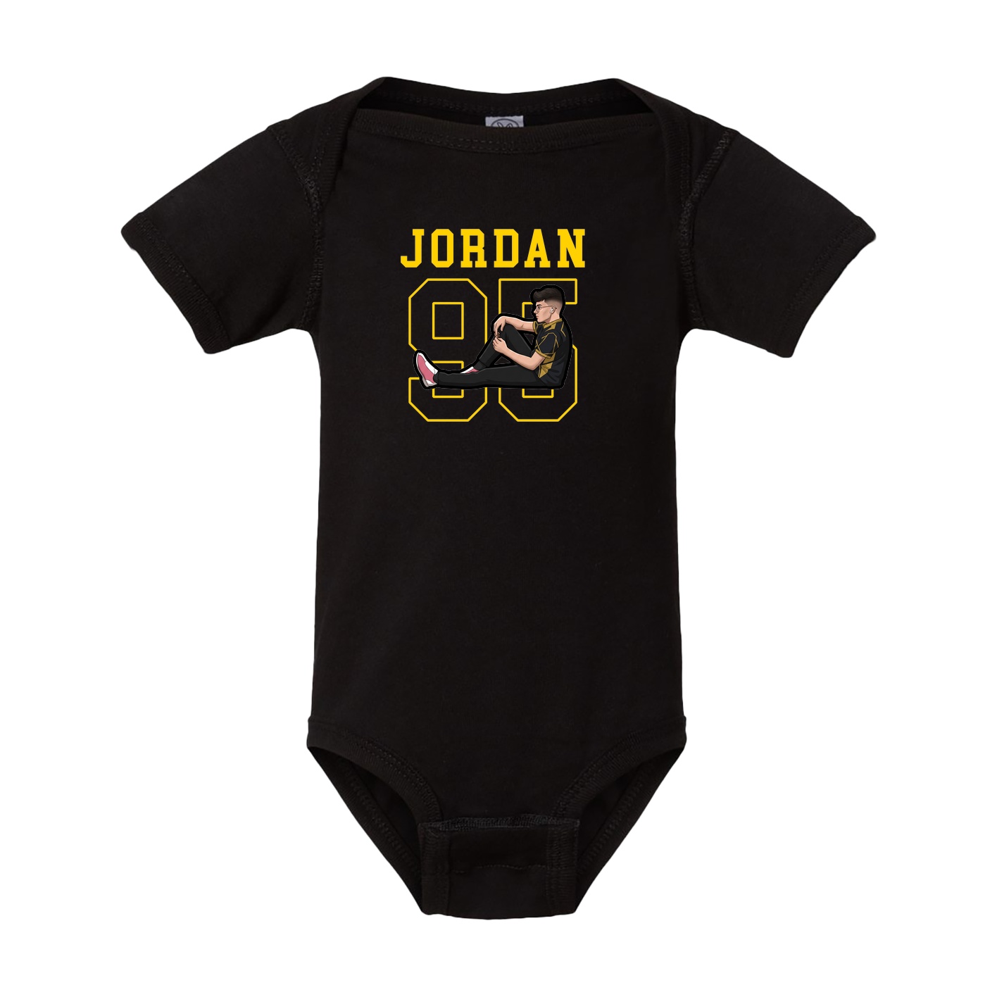 Baby Onesie — Shirsey in Black