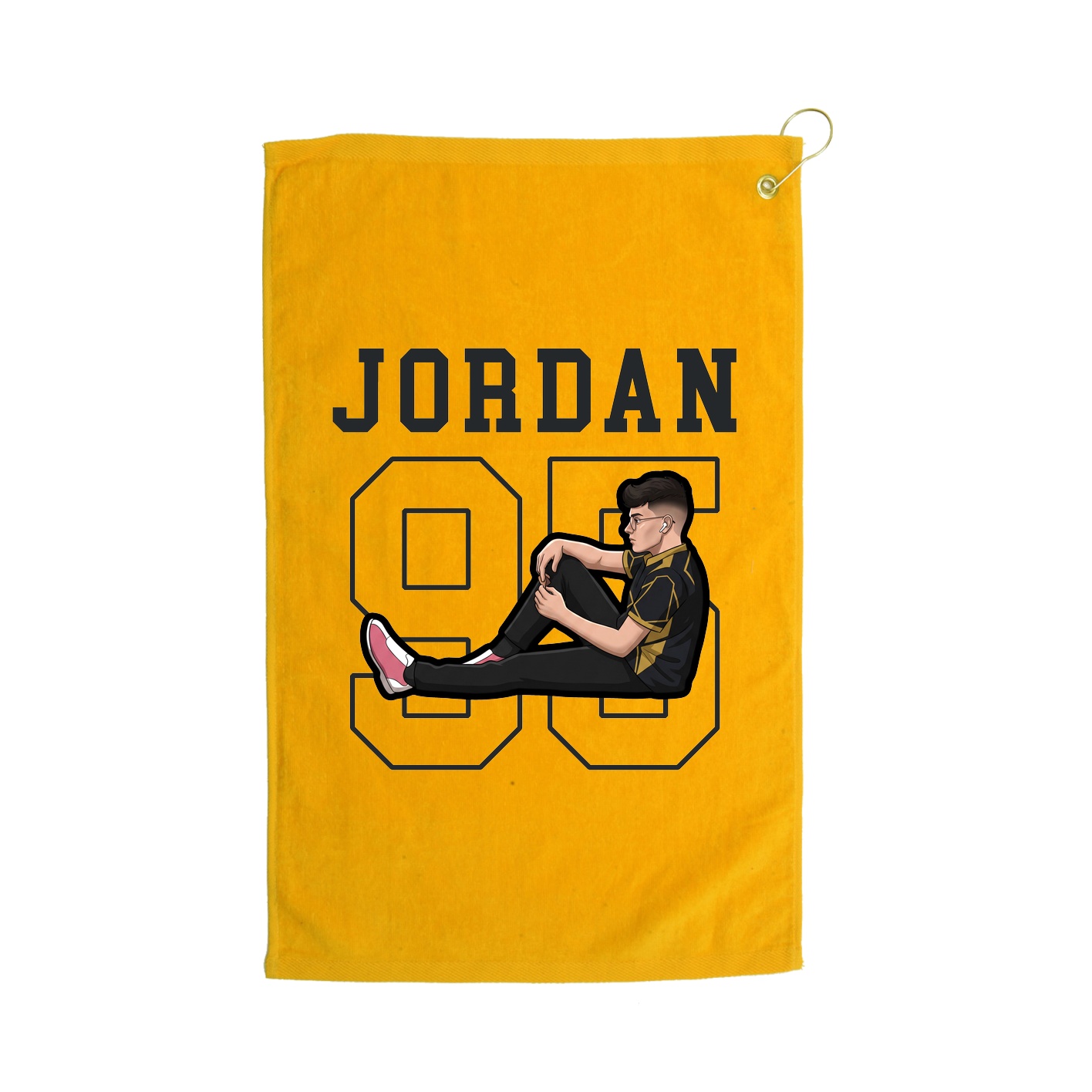 Golf Towel — Shirsey in Gold