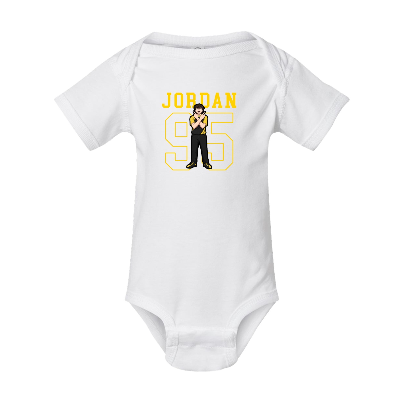 Baby Onesie — Shirsey in White