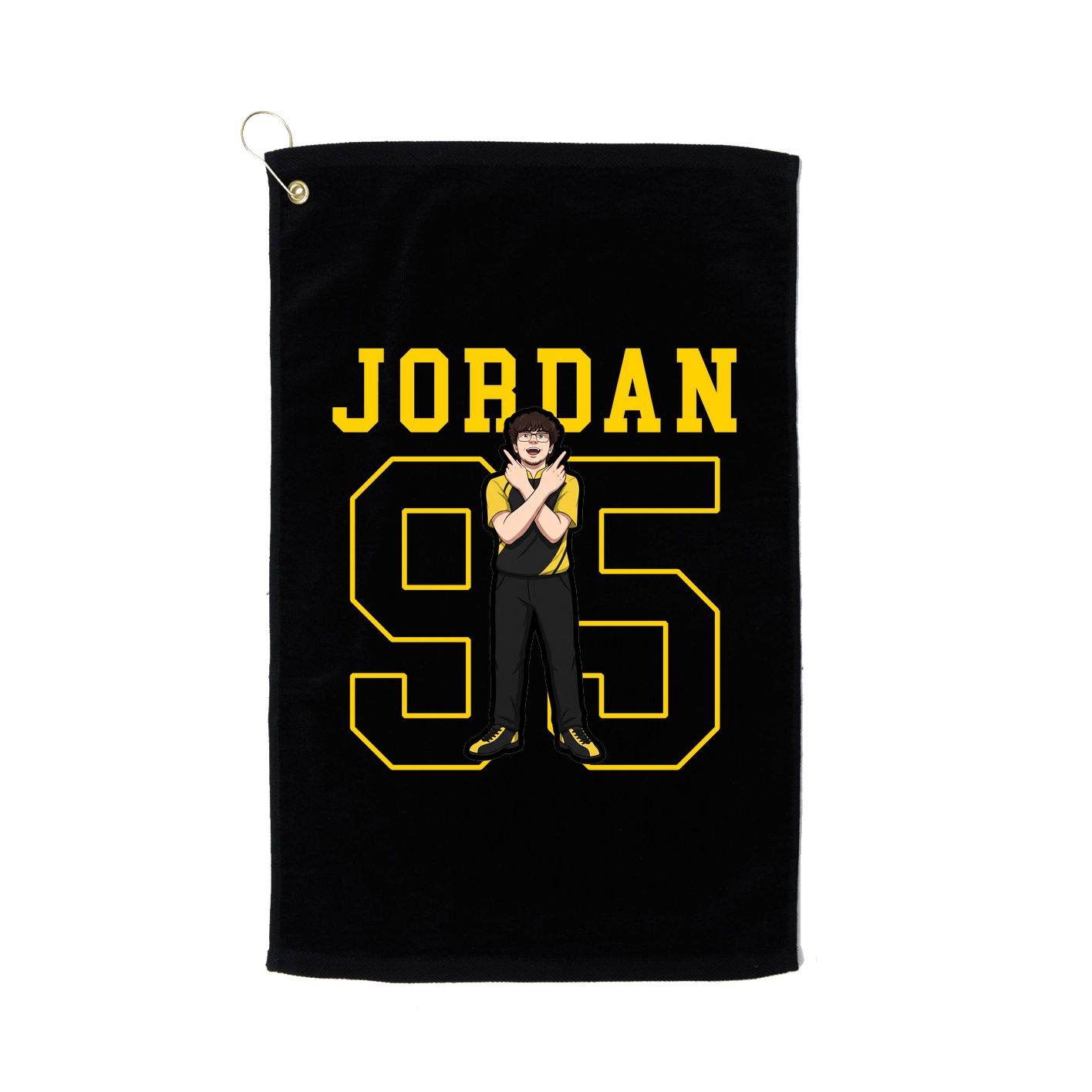 Golf Towel — Shirsey in Black