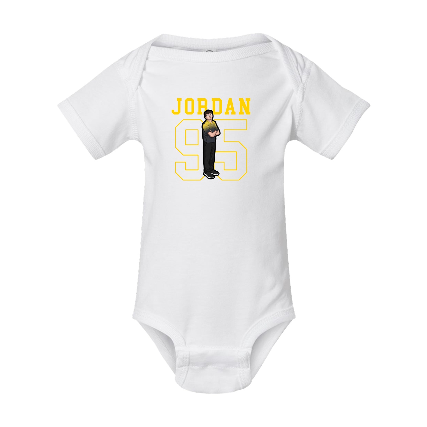Baby Onesie — Shirsey in White
