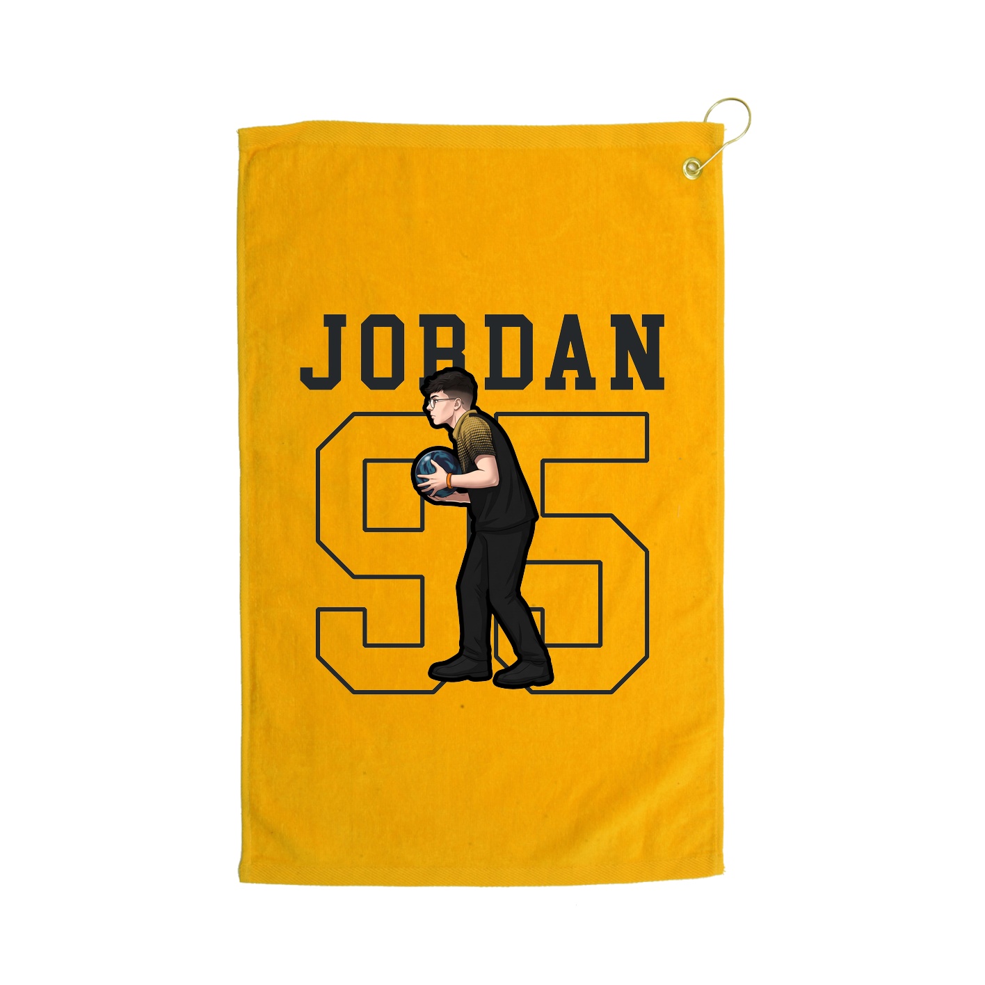 Golf Towel — Shirsey in Gold