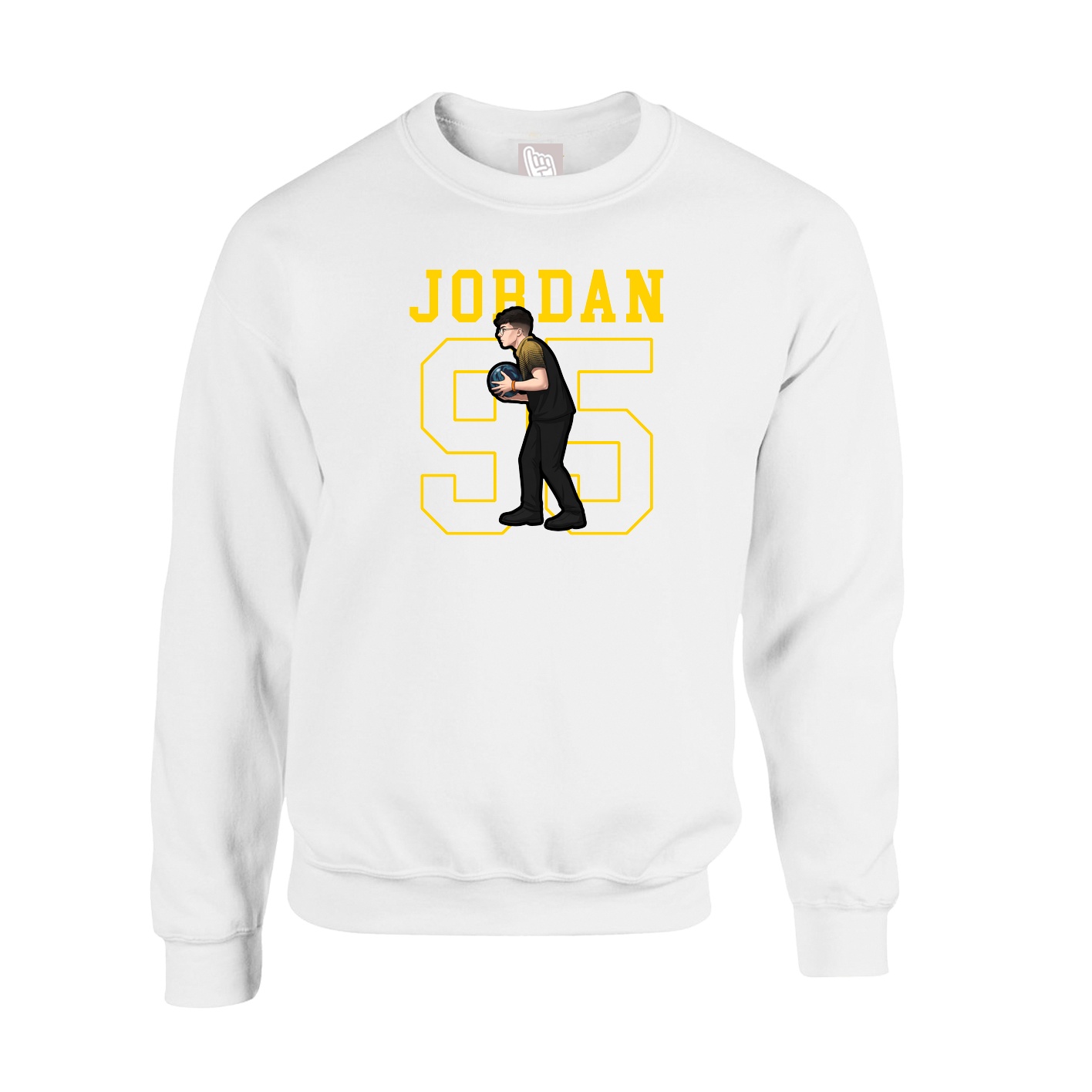Fleece Crew — Shirsey in White