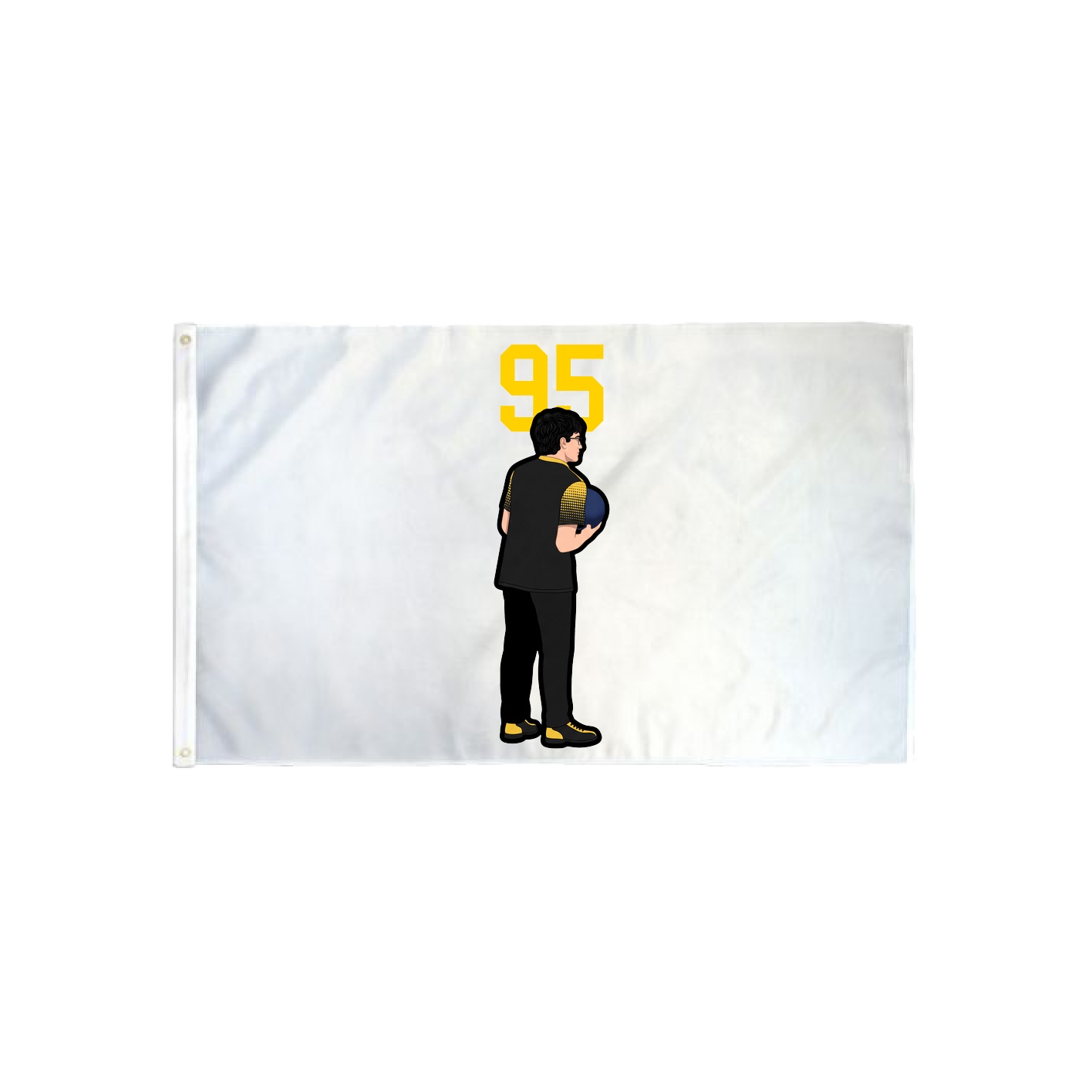 3x5 Flag — Number Top in Classic