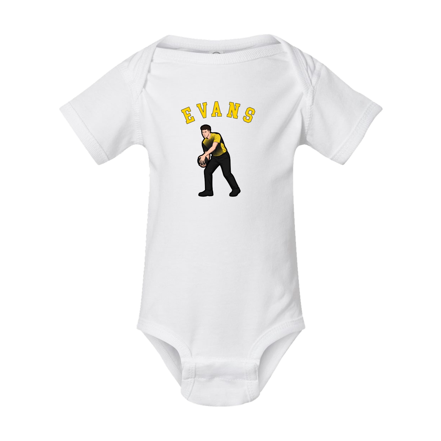Baby Onesie — Shirsey Arch in White