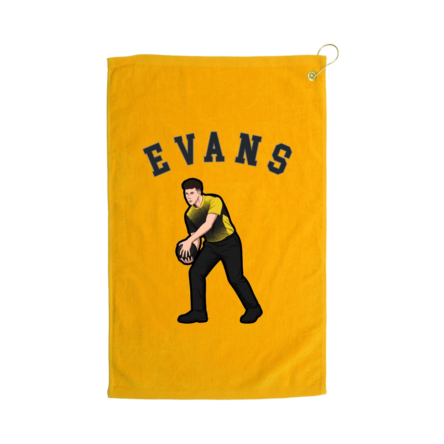 Golf Towel — Shirsey Arch in Gold