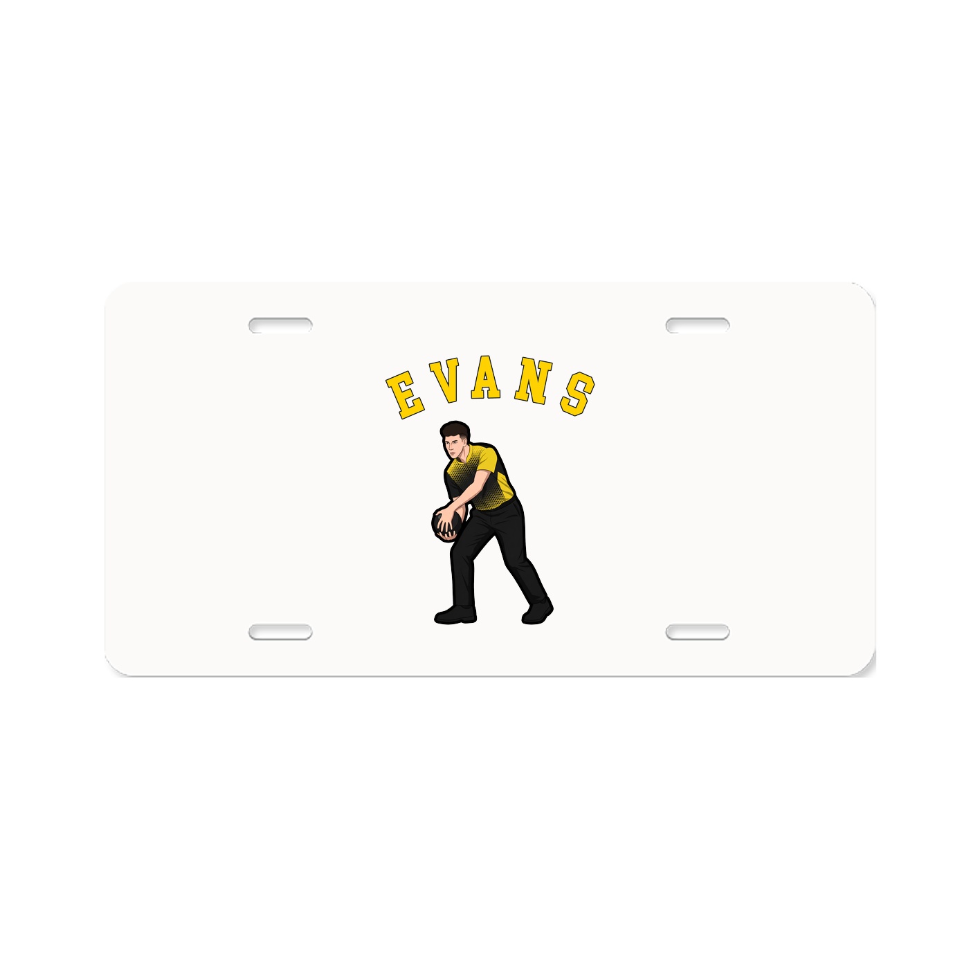 License Plate — Shirsey Arch in Classic