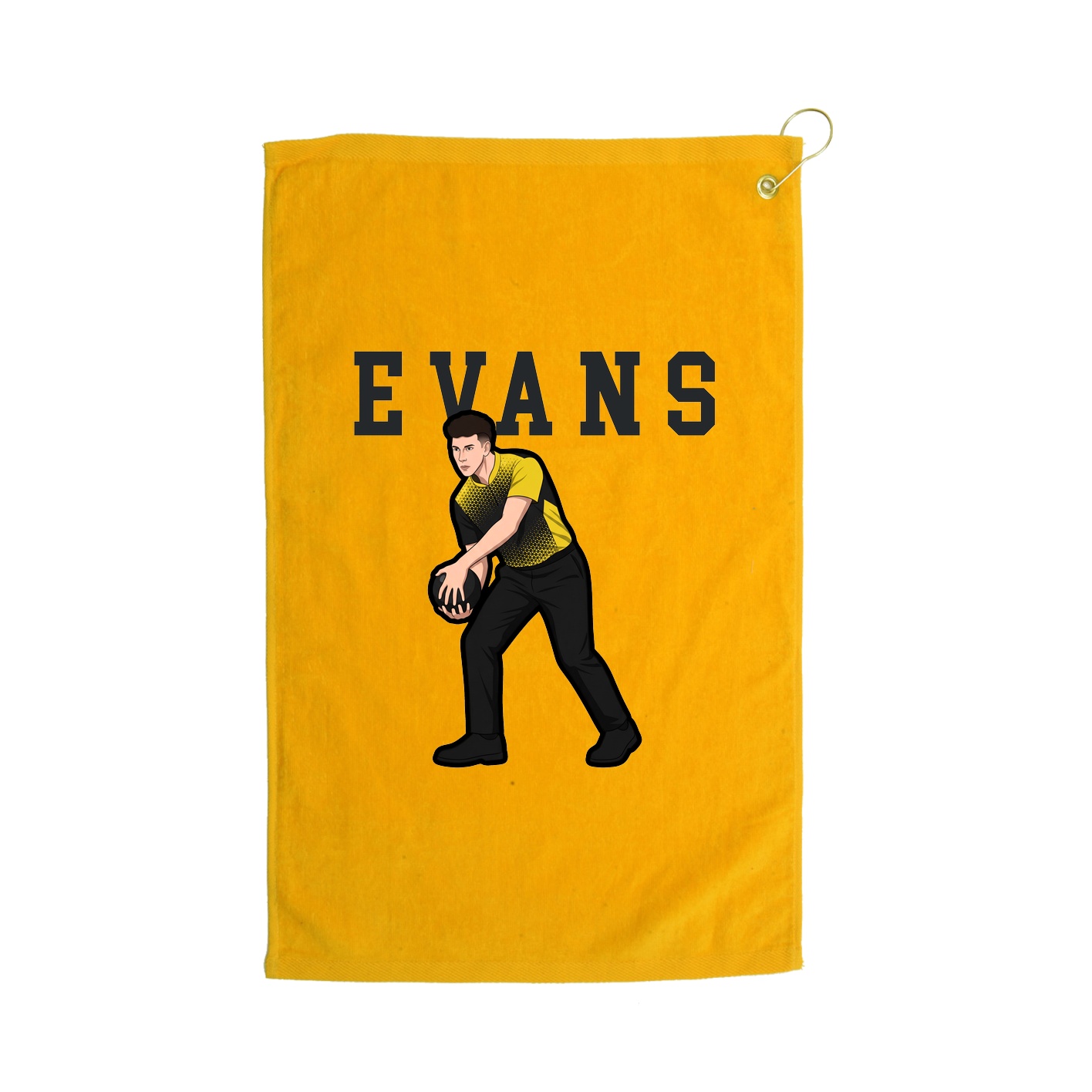 Golf Towel — Shirsey in Gold