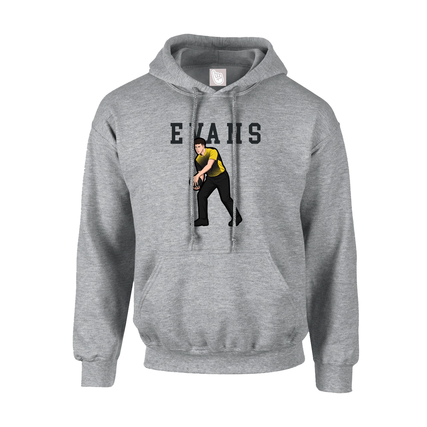 Hoodie — Shirsey in Grey