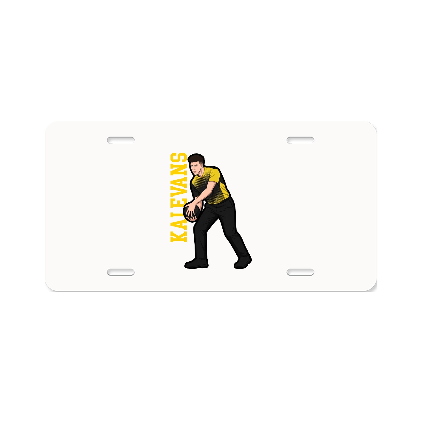Aluminum License Plate