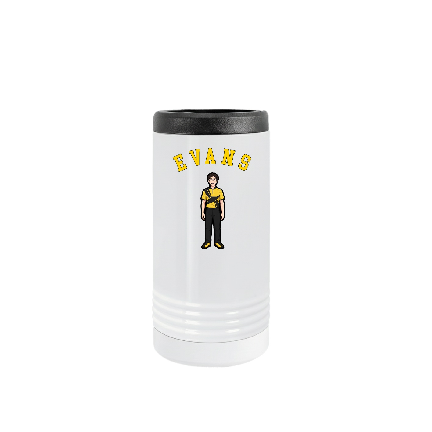 Slim Beverage Holder — Shirsey Arch in White