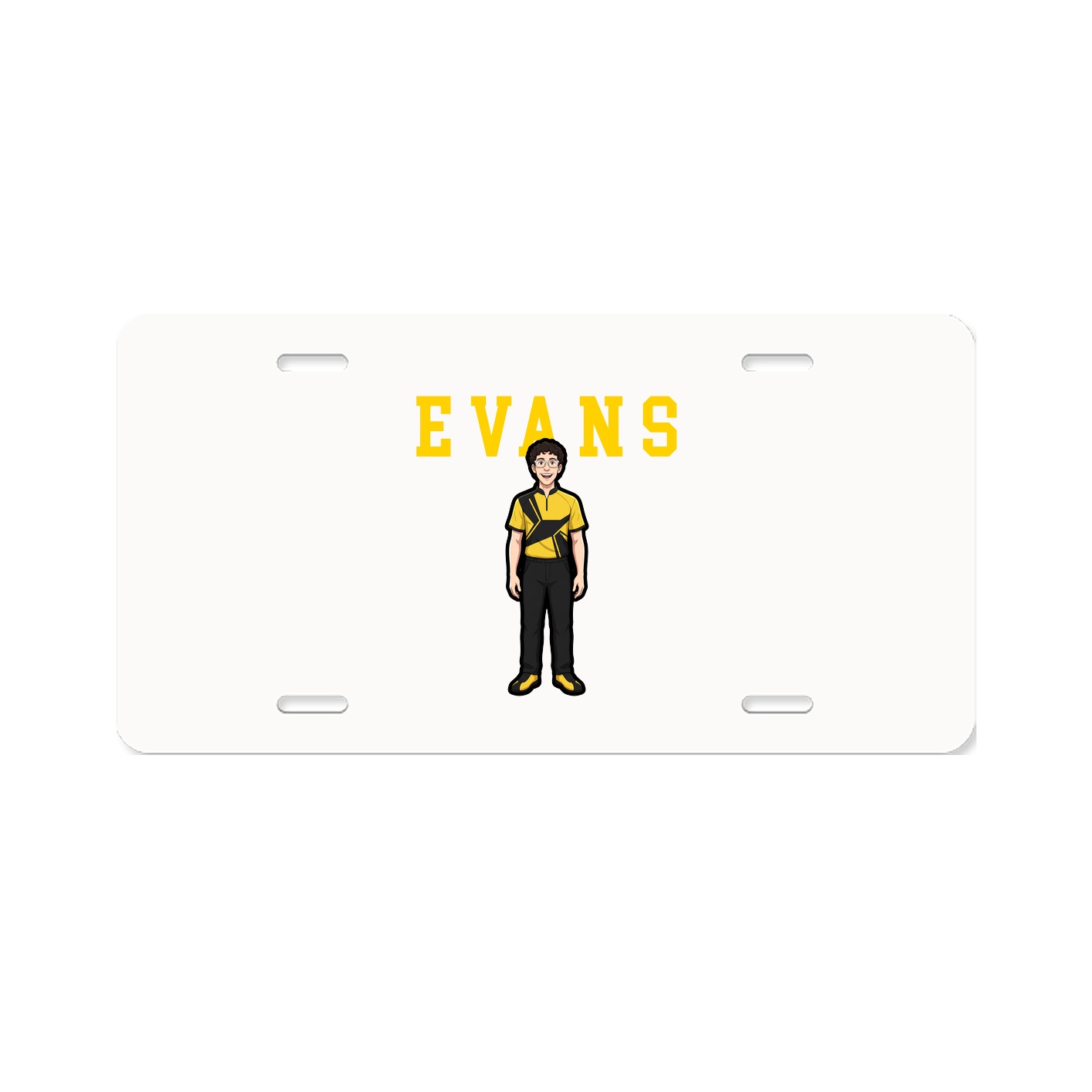 License Plate — Shirsey in Classic