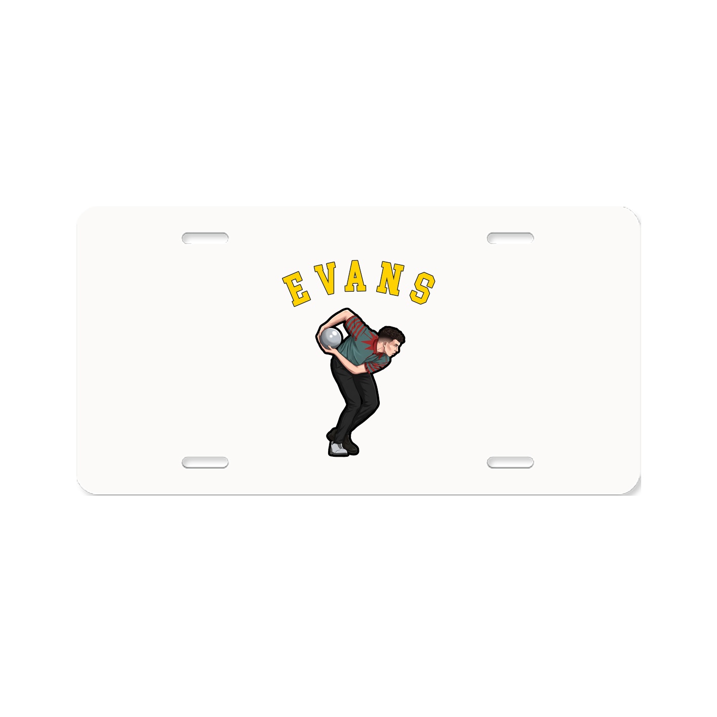 License Plate — Shirsey Arch in Classic