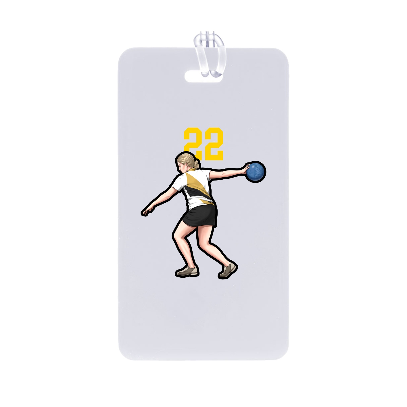 Bag Tag — Number Top in Classic